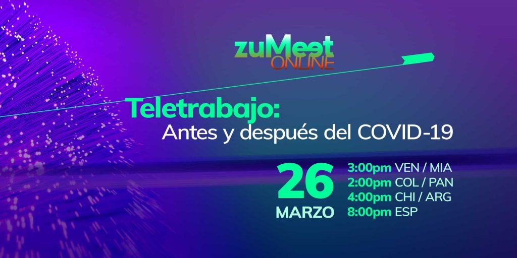 zuMeet Online La Experiencia del Teletrabajo-zuliatec